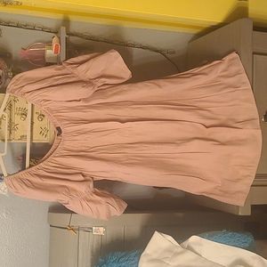 Dusty pink summer dress 👗